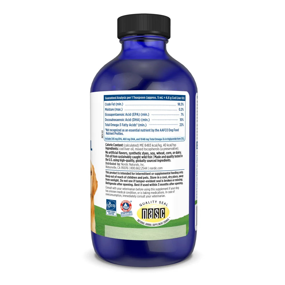 Pet Cod Liver Oil 8oz