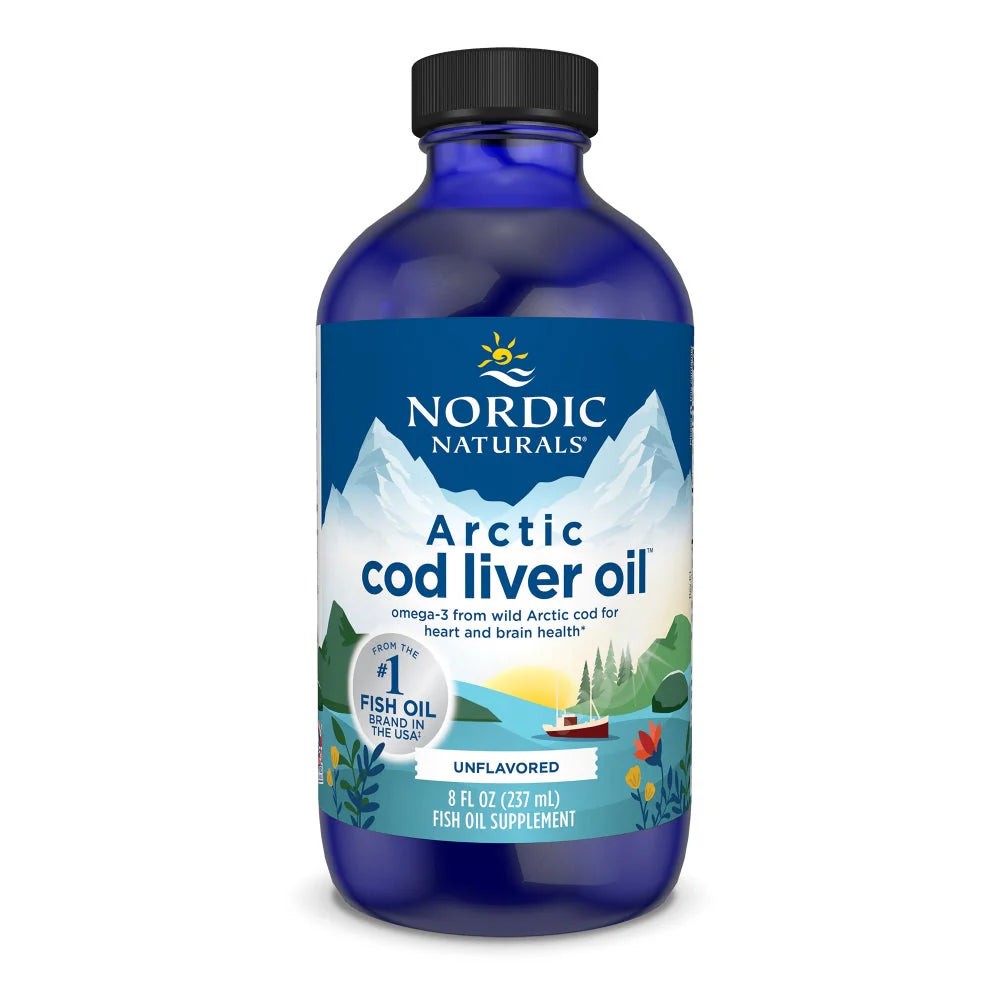 Arctic Cod Liver Oil Lemon Liquid 8oz