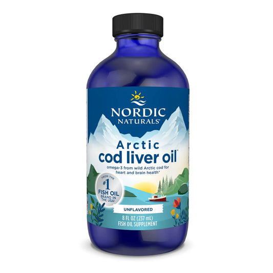 Arctic Cod Liver Oil Lemon Liquid 8oz