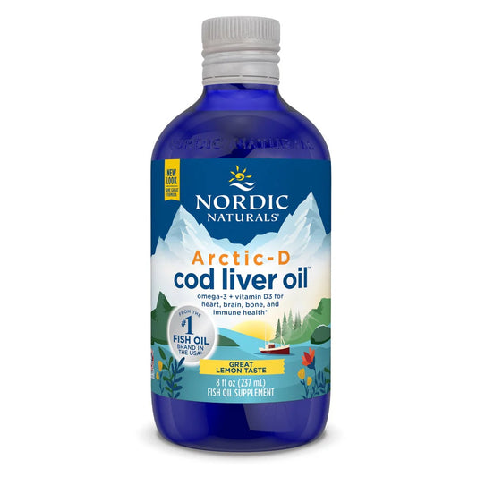 Arctic-D Lemon Cod Liver Oil 8oz