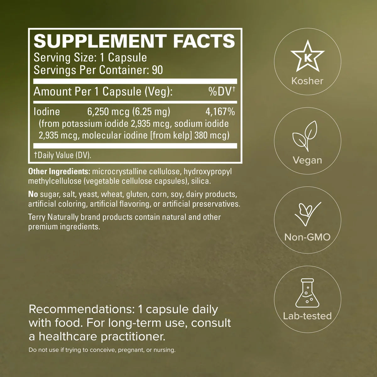 Tri-Iodine 6.25mg (90)