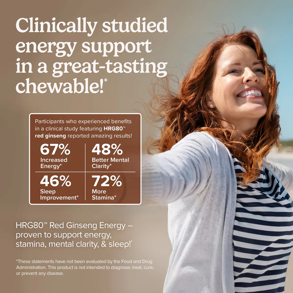 HRG80 Red Ginseng Energy Chewable (30)