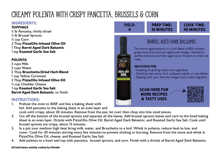 BARREL AGED DARK BALSAMIC