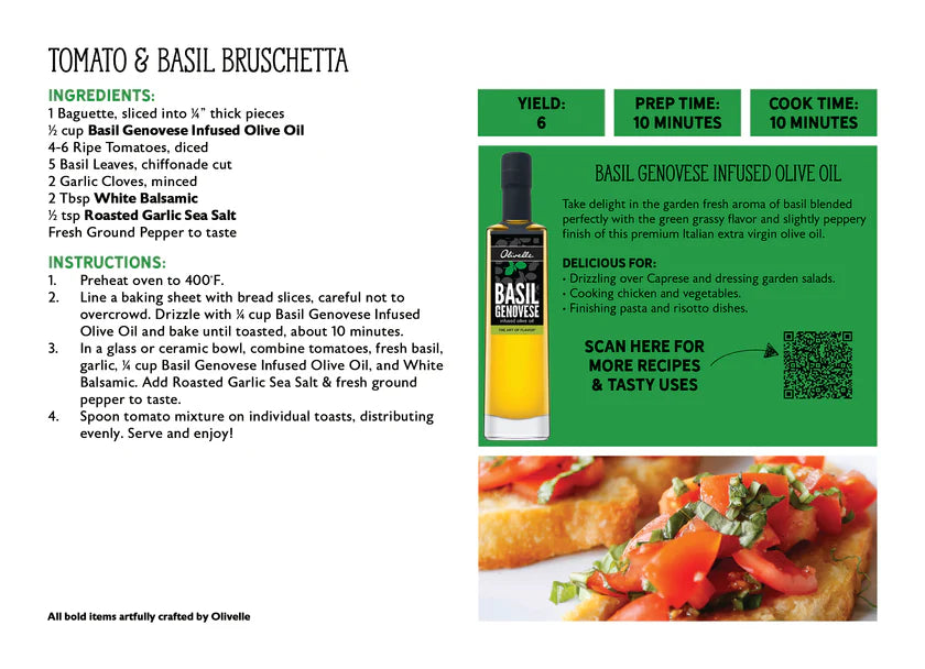 BASIL GENOVESE OLIVE OIL