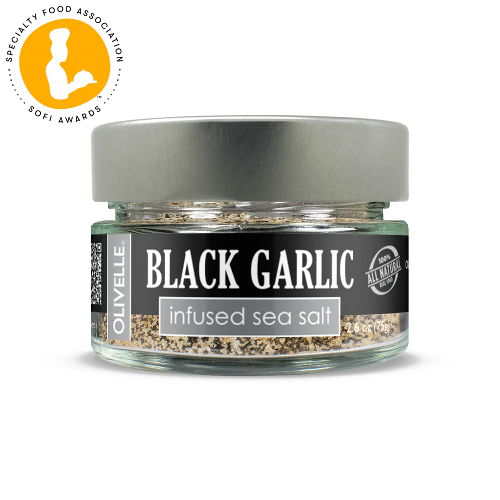 Black Garlic Infused Sea Salt