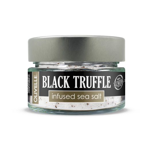 BLACK TRUFFLE INFUSED SEA SALT
