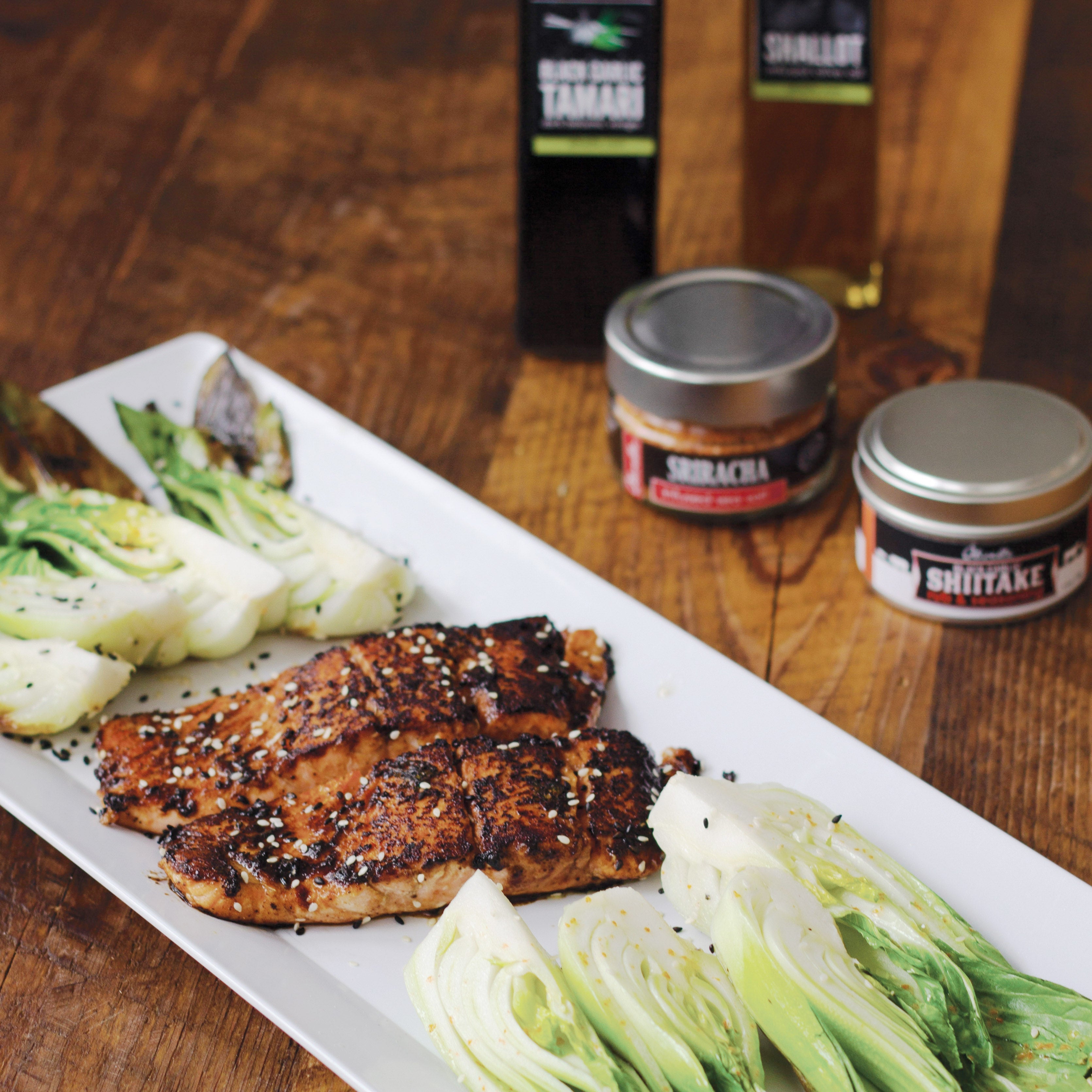 Black Garlic Tamari Barrel Aged Balsamic