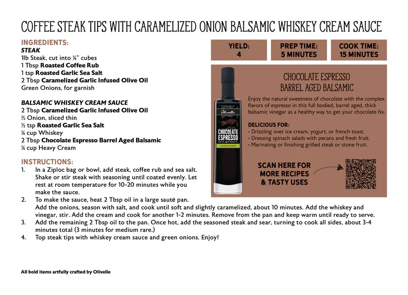 CHOCOLATE ESPRESSO BALSAMIC