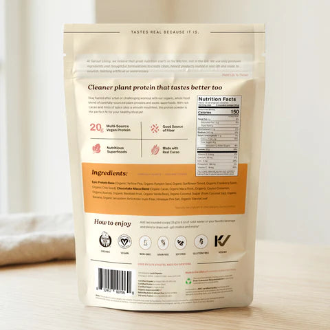 Chocolate Maca Organic Plant Protein