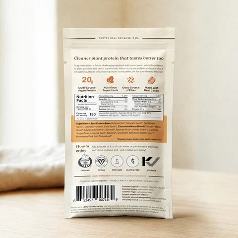 Chocolate Maca Organic Plant Protein