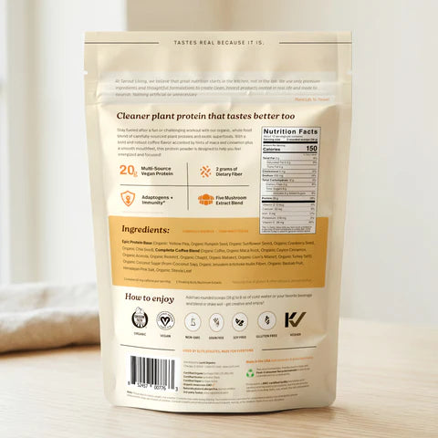 Complete Coffee Organic Plant Protein
