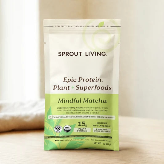 Mindful Matcha Organic Plant Protein