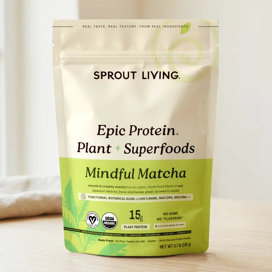 Mindful Matcha Organic Plant Protein