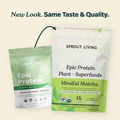 Mindful Matcha Organic Plant Protein