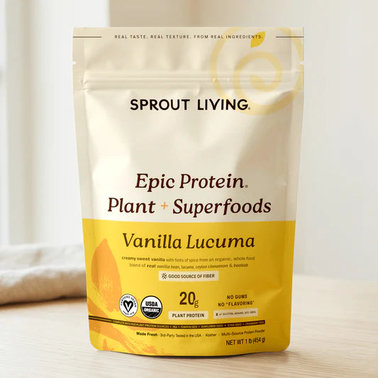 Vanilla Lucuma Organic Plant Protein