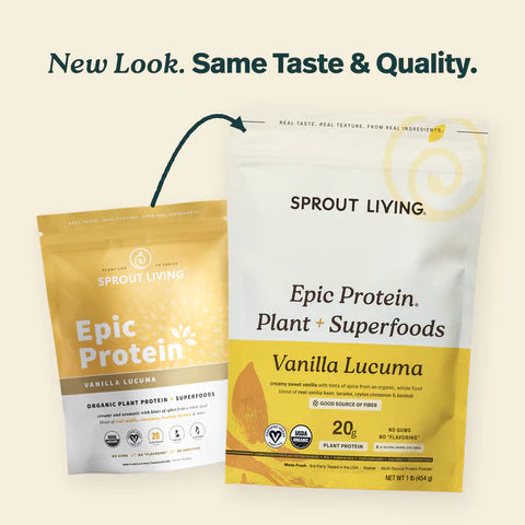 Vanilla Lucuma Organic Plant Protein