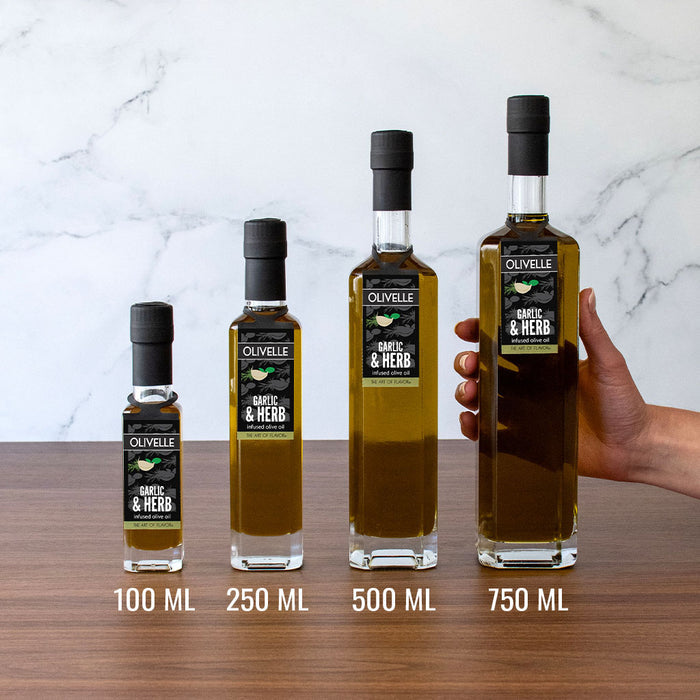 Garlic & Herb Infused Olive Oil & Dark Balsamic of Modena