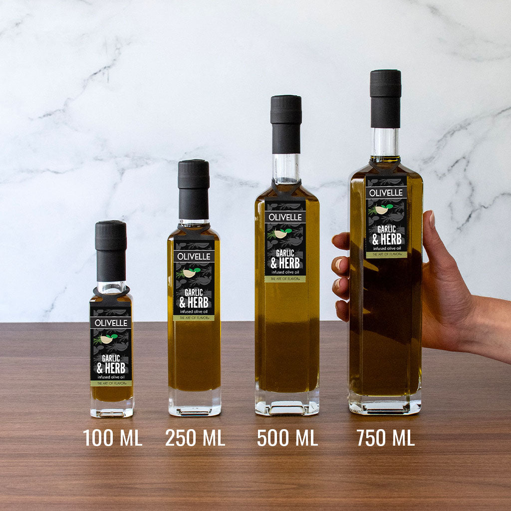 Garlic & Herb Infused Olive Oil