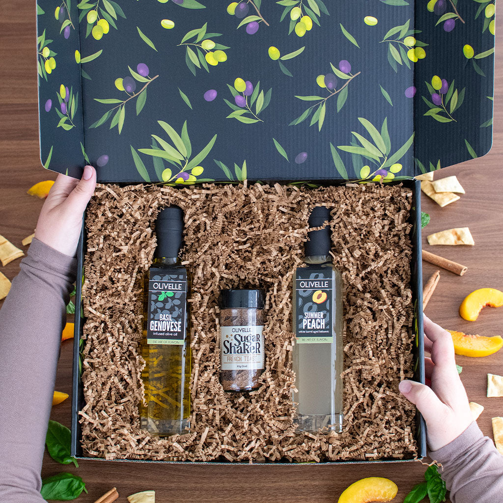 Grilled Brie with Peach Salsa Recipe Gift Kit