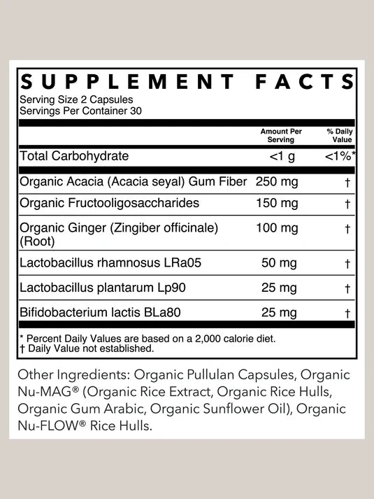 Gut + Digestive Probiotic Support | 60 Capsules