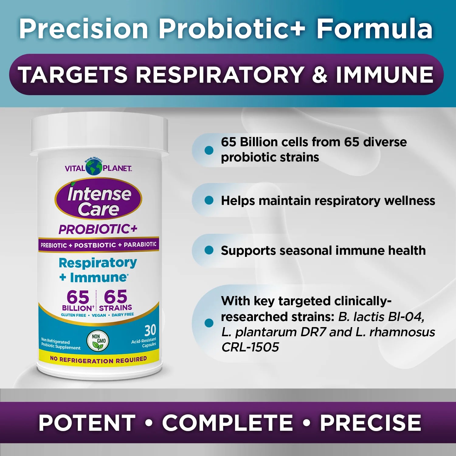 Intense Care Respiratory + Immune Probiotic