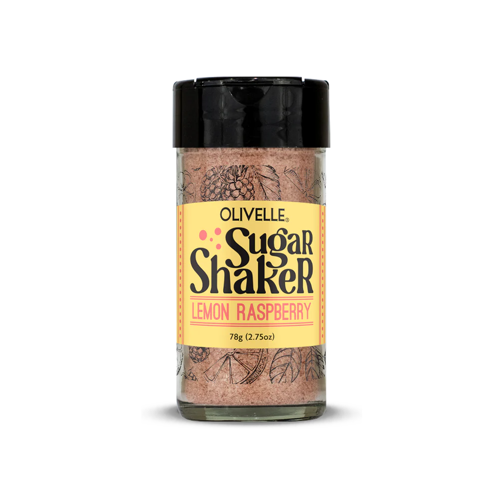 Lemon Raspberry Sugar Shaker