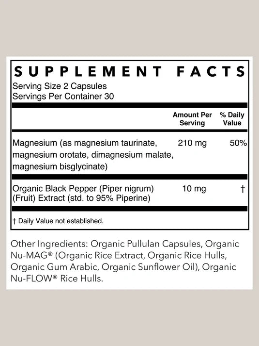 Magnesium Complex | 60 Capsules