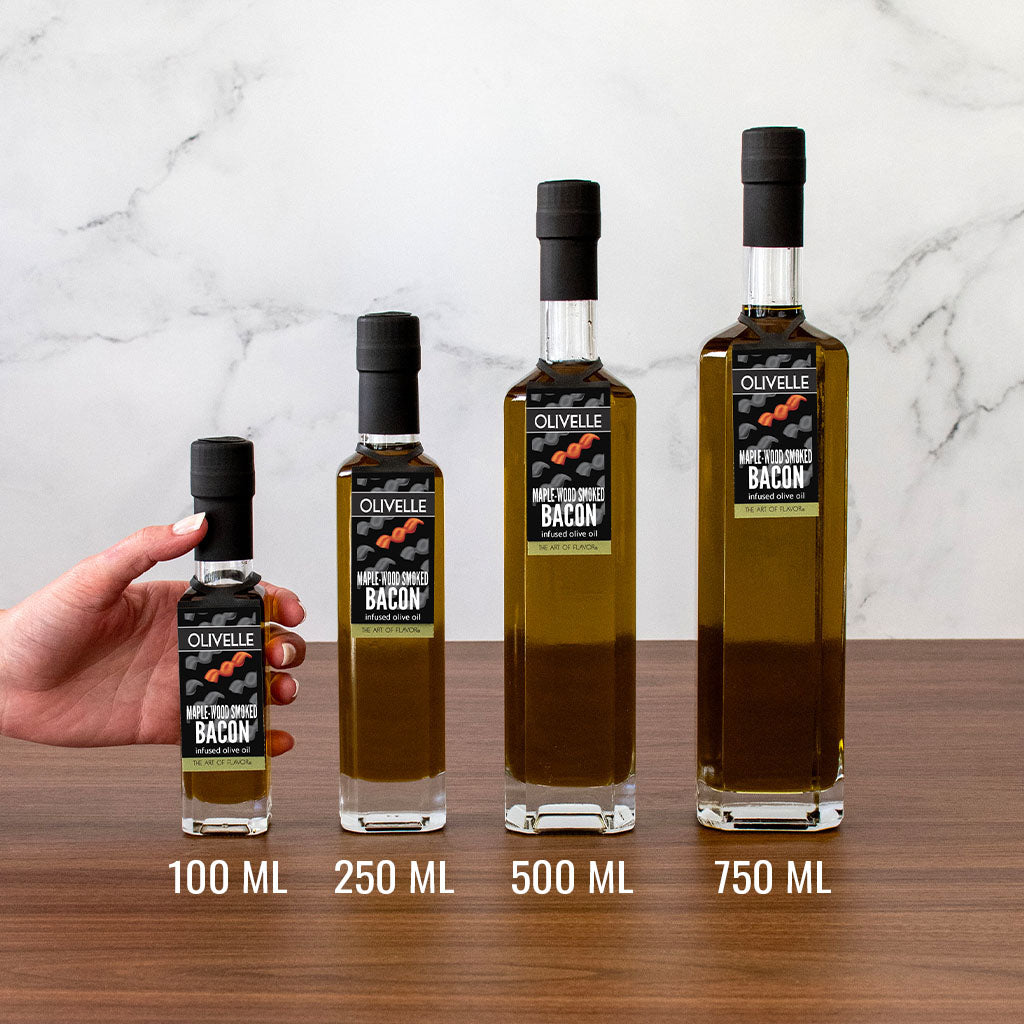 Maple-Wood Smoked Bacon Infused Olive Oil