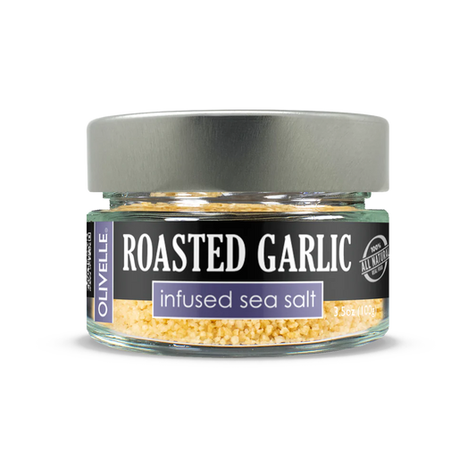 ROASTED GARLIC INFUSED SEA SALT
