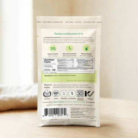 Organic Pea Protein (Unflavored)
