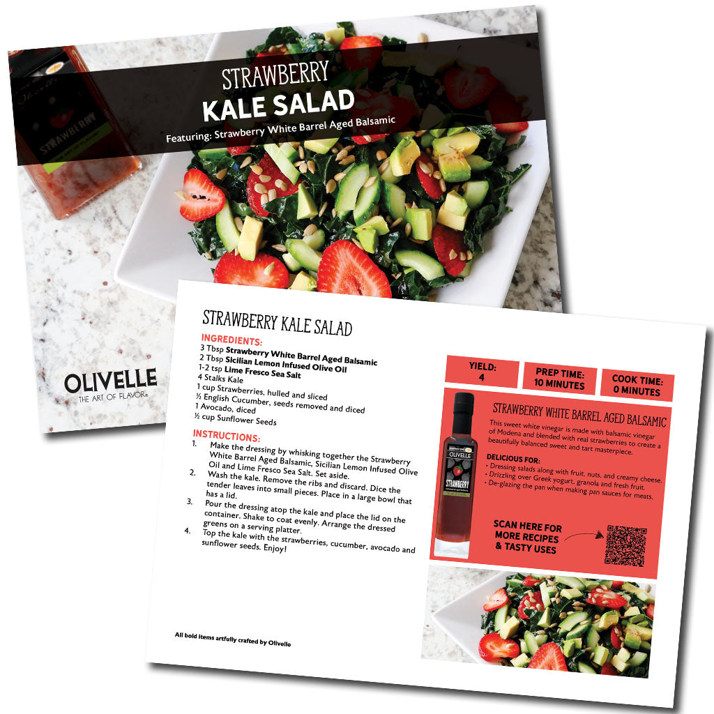 Strawberry Kale Salad Recipe Gift Kit