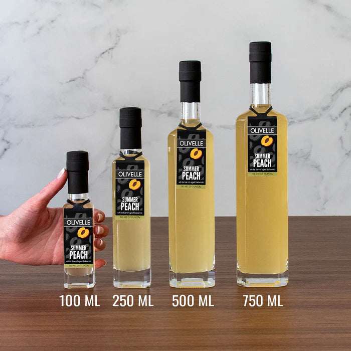 Blood Orange Infused Olive Oil & Summer Peach White Barrel Aged Balsamic