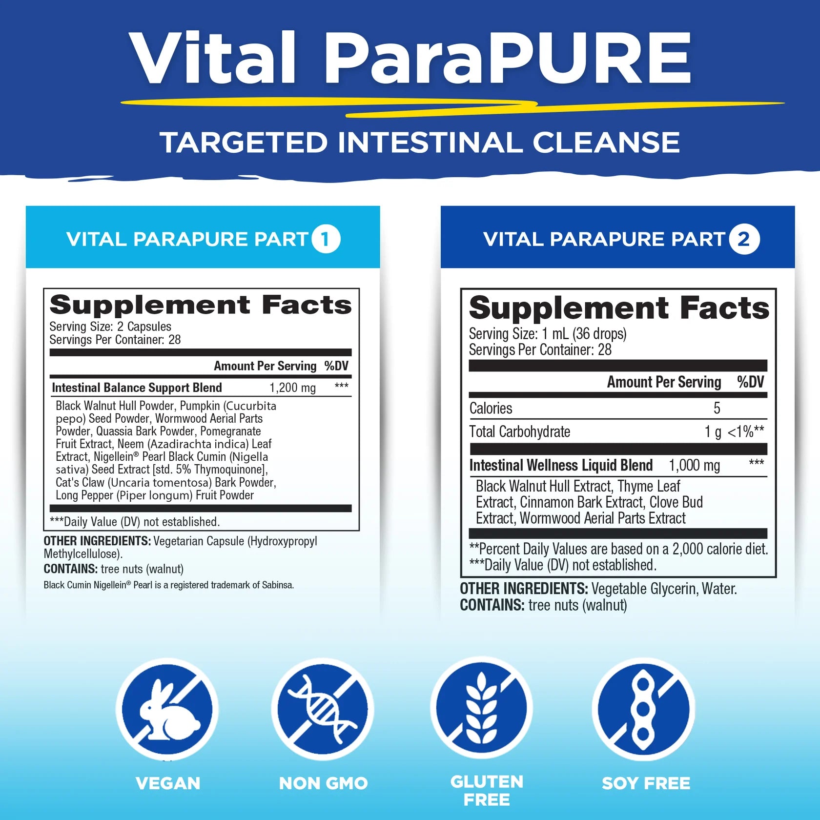 Vital ParaPure 14-day, 2 part kit