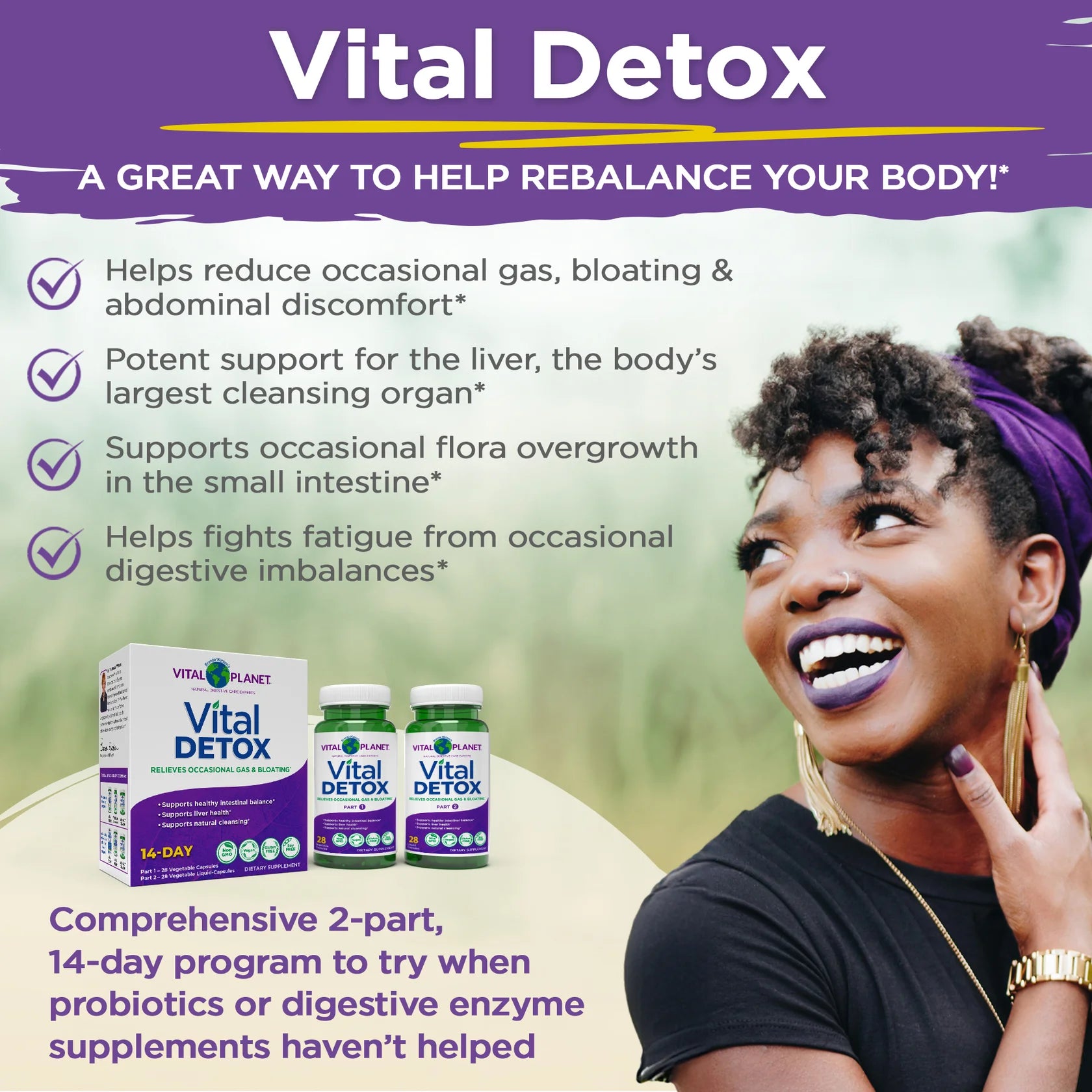 Vital Detox - For Occasional Gas and Bloating