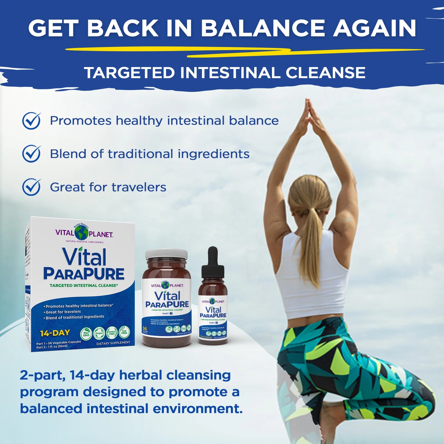 Vital ParaPure 14-day, 2 part kit