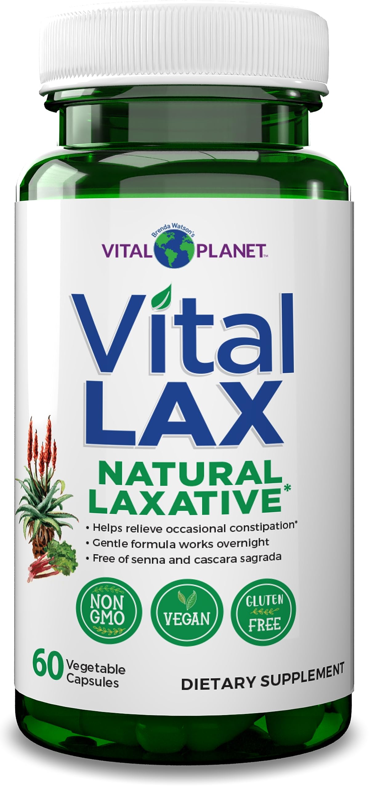 Vital Lax Natural Laxative - Capsules