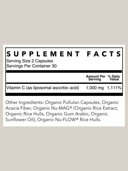 Liposomal Vitamin C | 60 Capsules
