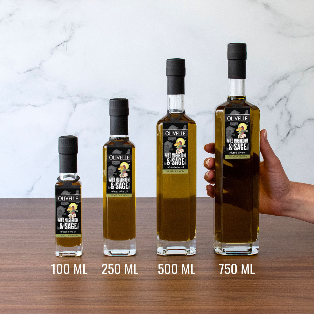 Wild Mushroom & Sage Infused Olive Oil