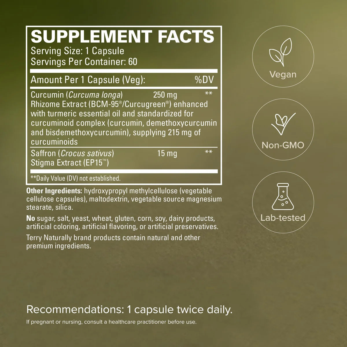 Saffron Lift + Curcumin (60)