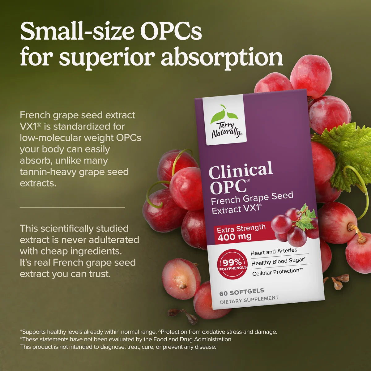 Clinical OPC Extra Strength 400mg (60)