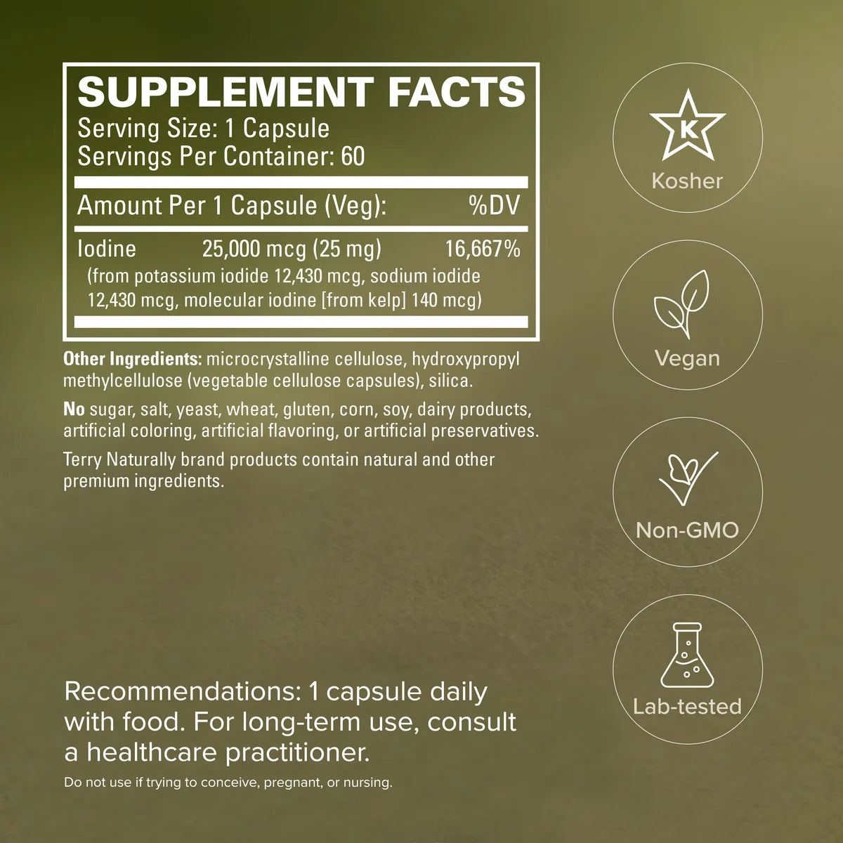 Tri-Iodine 25mg (60)