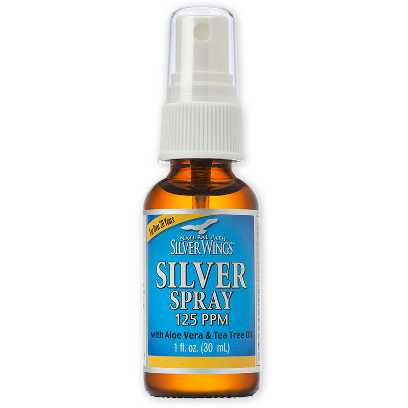 Colloidal Silver Spray with Tea Tree and Aloe