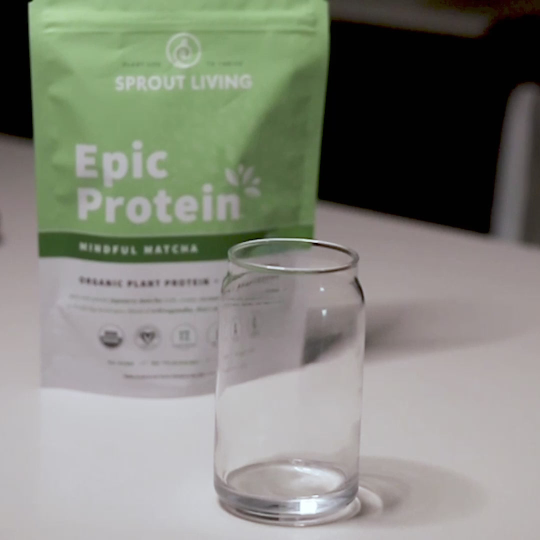 Load video: Mindful Matcha Organic Plant Protein
