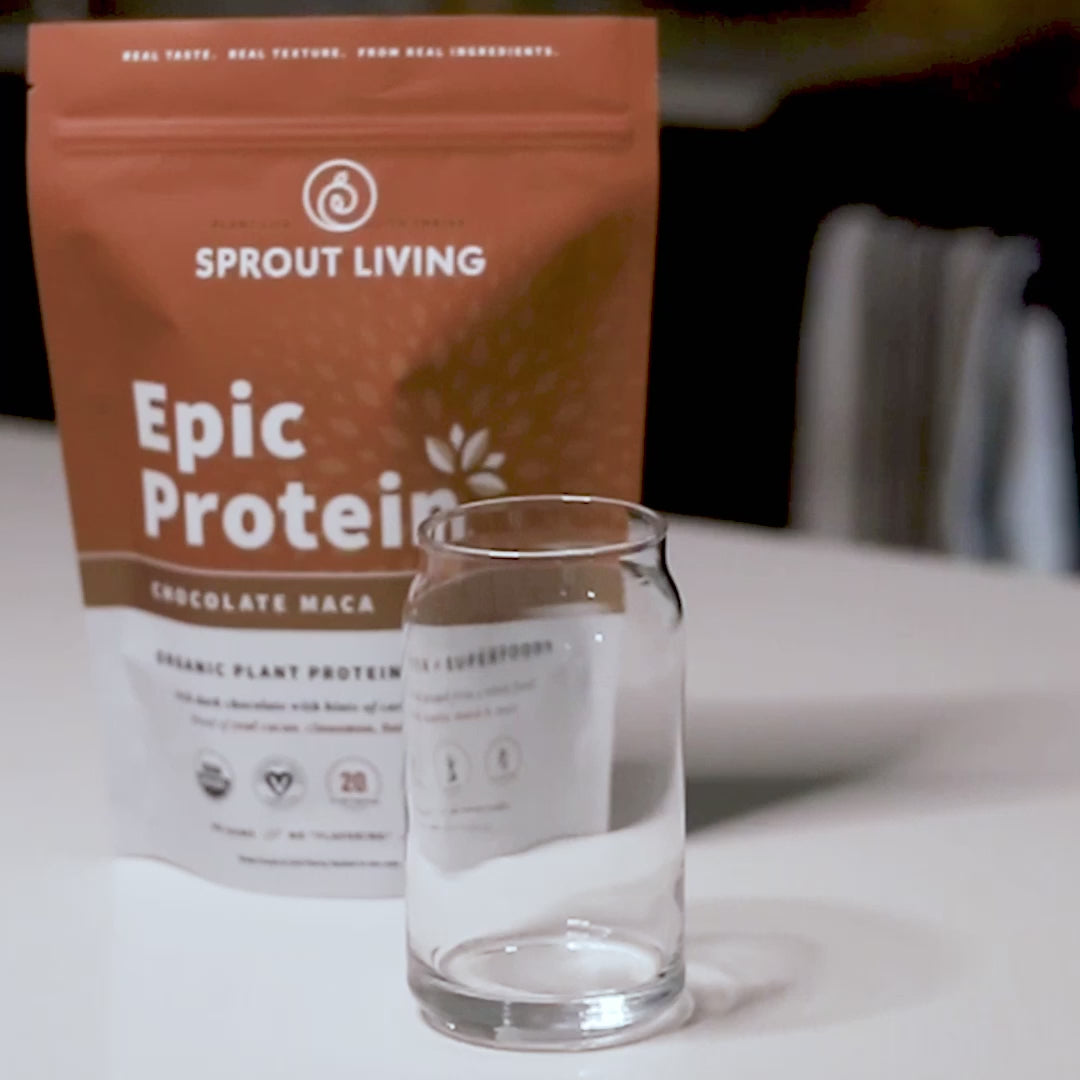 Load video: Chocolate Maca Organic Plant Protein